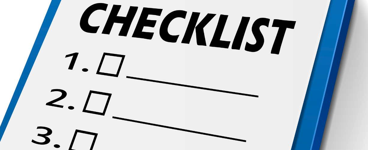 Tire Safety Checklist